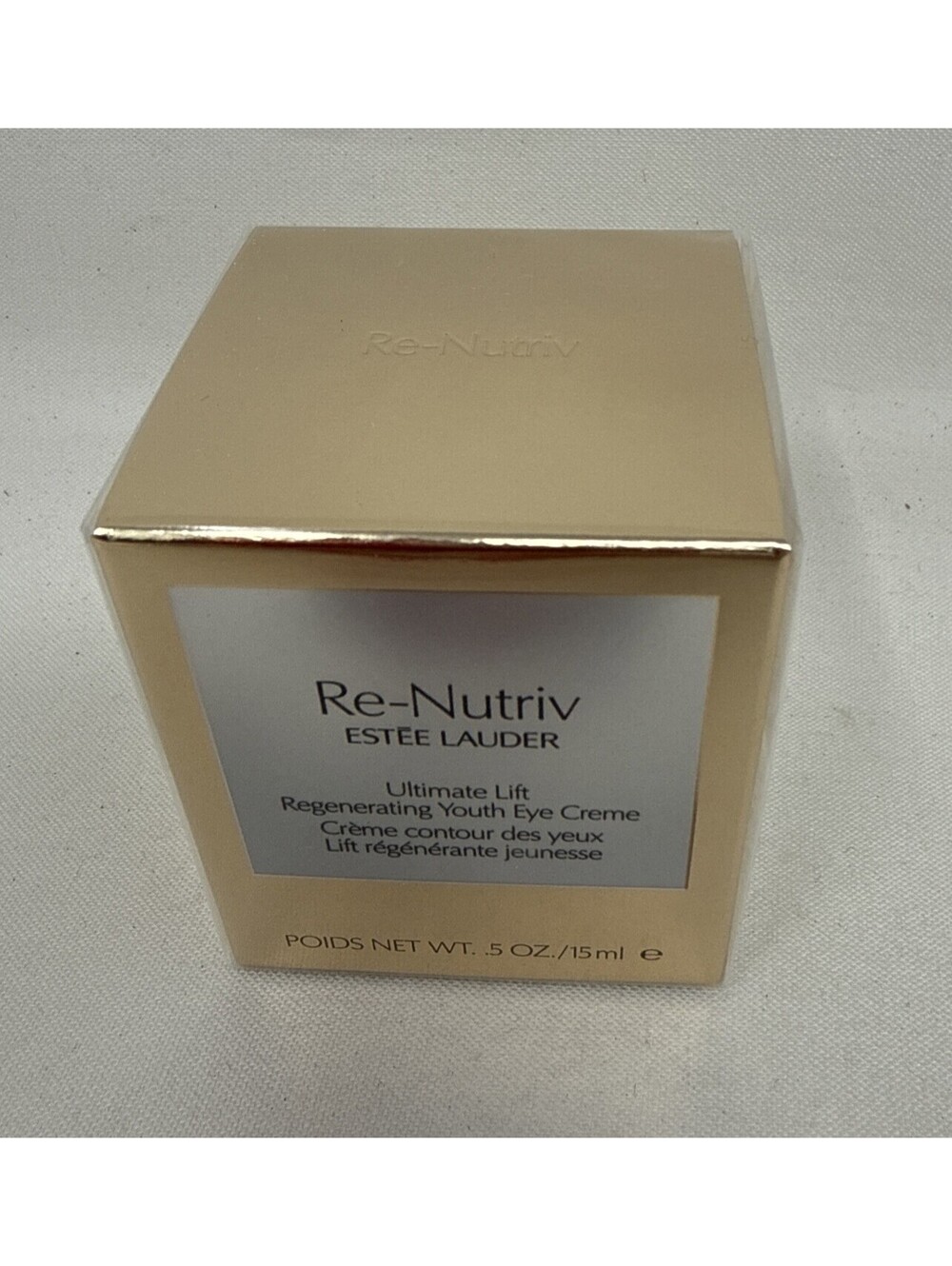 Estee Lauder Re-Nutriv Ultimate Lift Regenerating Youth Eye Creme 0.5oz. NIB RN1